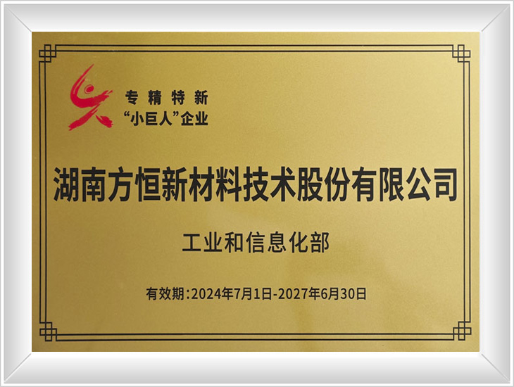 國家級“專精特新”小巨人企業
