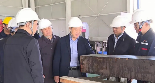 甘肅金昌市市委書記王方太調研甘肅瑞方恒科技有限公司